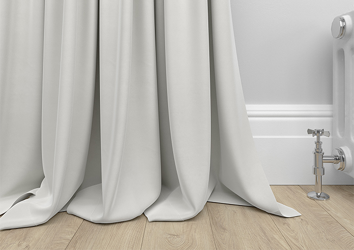 Luxe Velvet (Blackout) Eyelet, Stone - Ready Made Curtains - Image 7